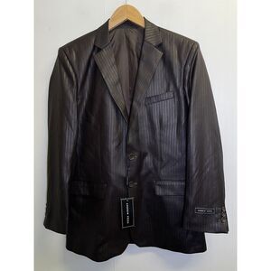 New Andrew Fezza Youth 18R Coated Brown Jacket Double Vented Sport Coat Blazer